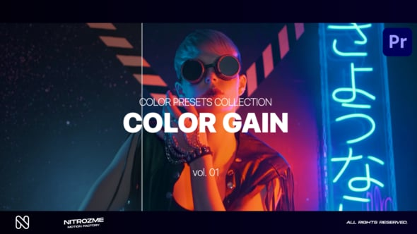 Color Gain LUT Collection Vol. 01 for Premiere Pro（323860）-技能树